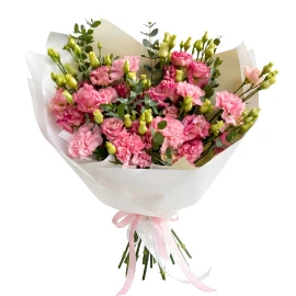Blush Lisianthus Bouquet